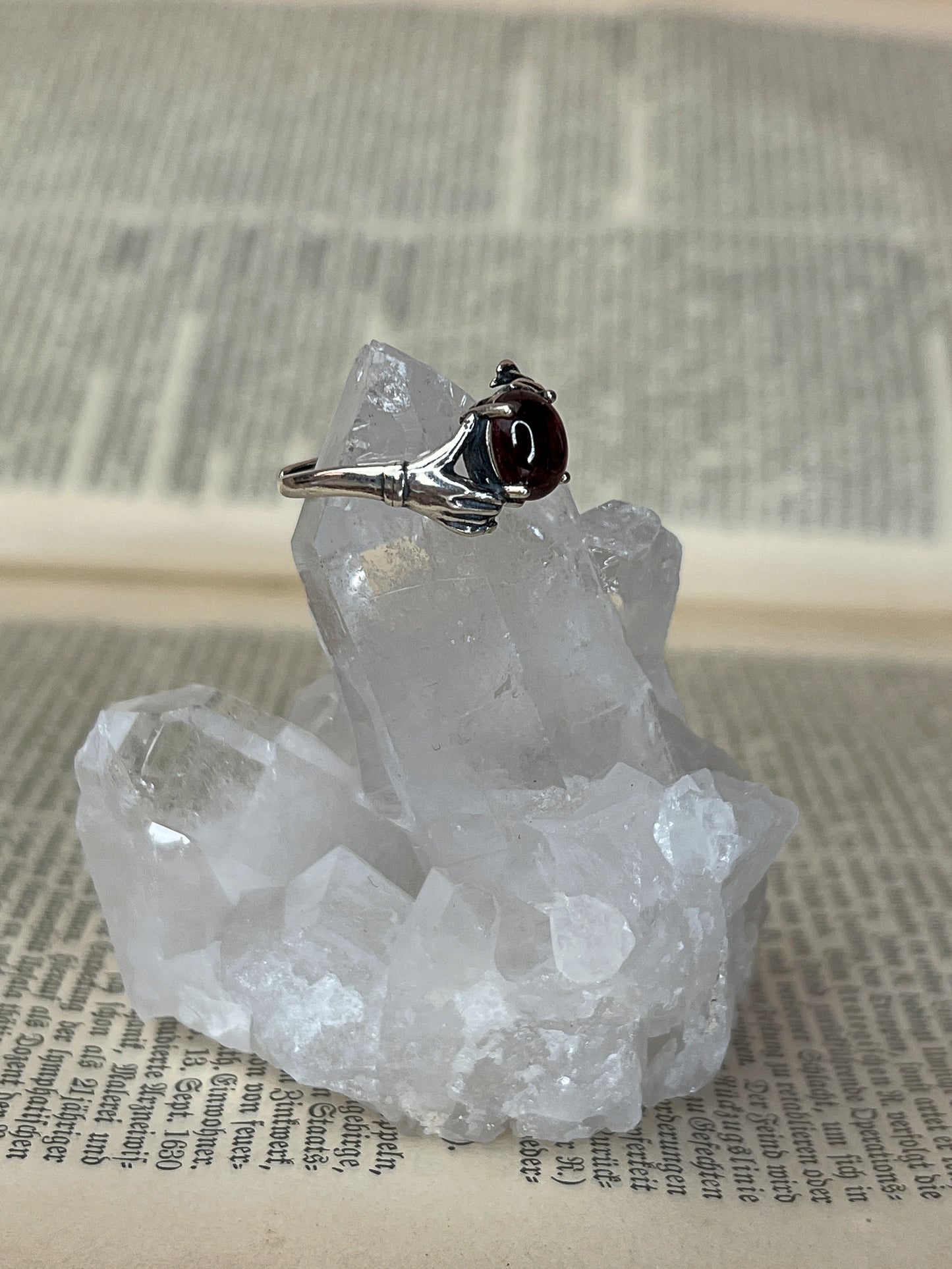 925 Silber Ring pinker Turmalin / 1C36