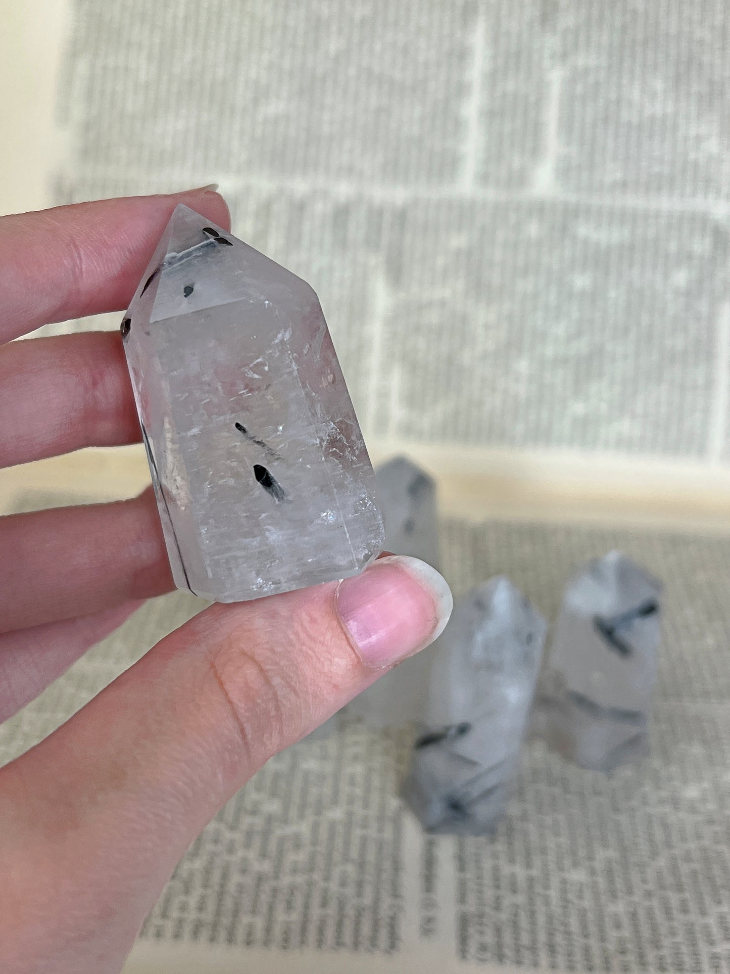 Turmalin in Quarz Tower / mini