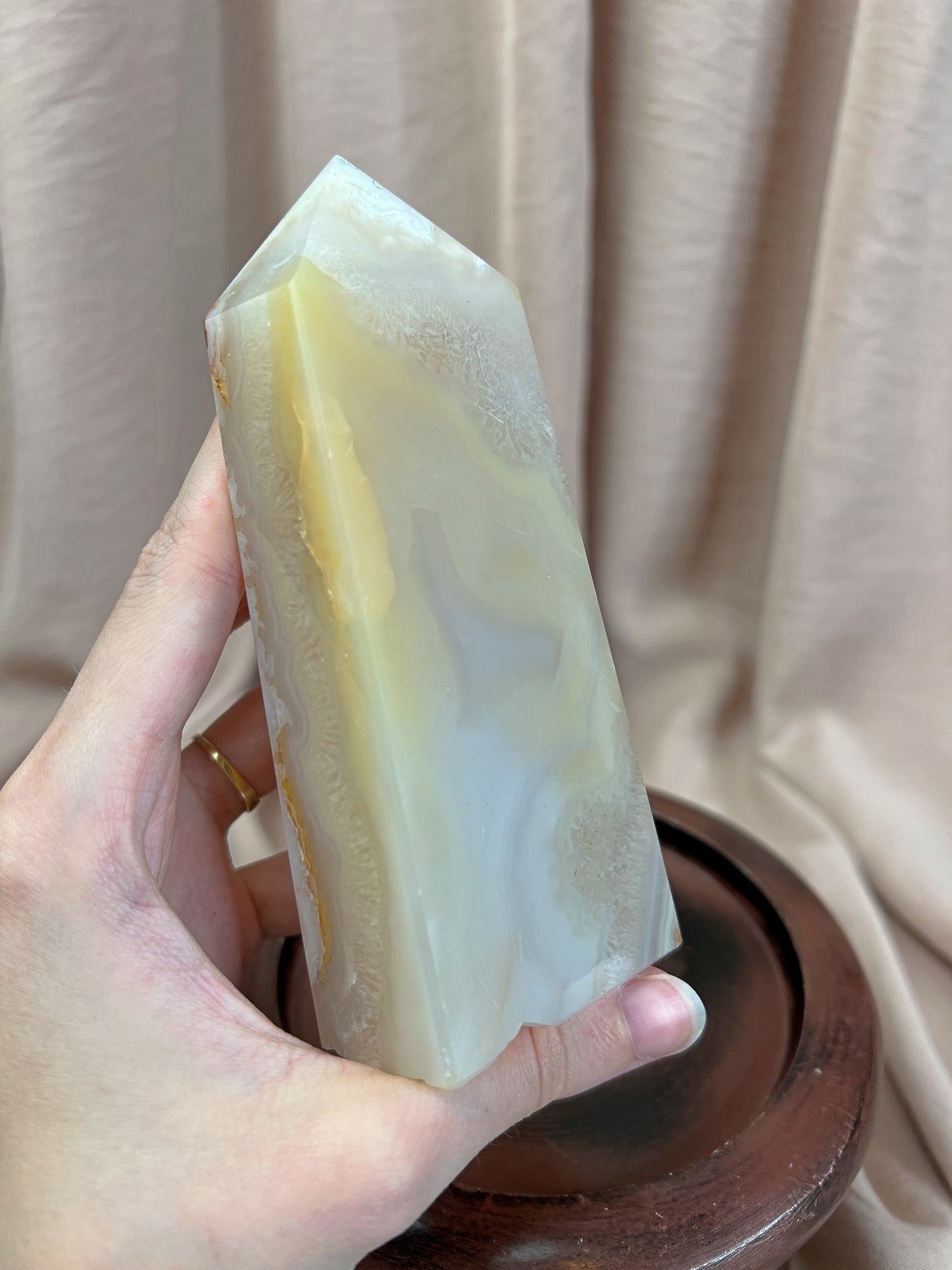 Blumenachat Tower / 12,5cm / P38