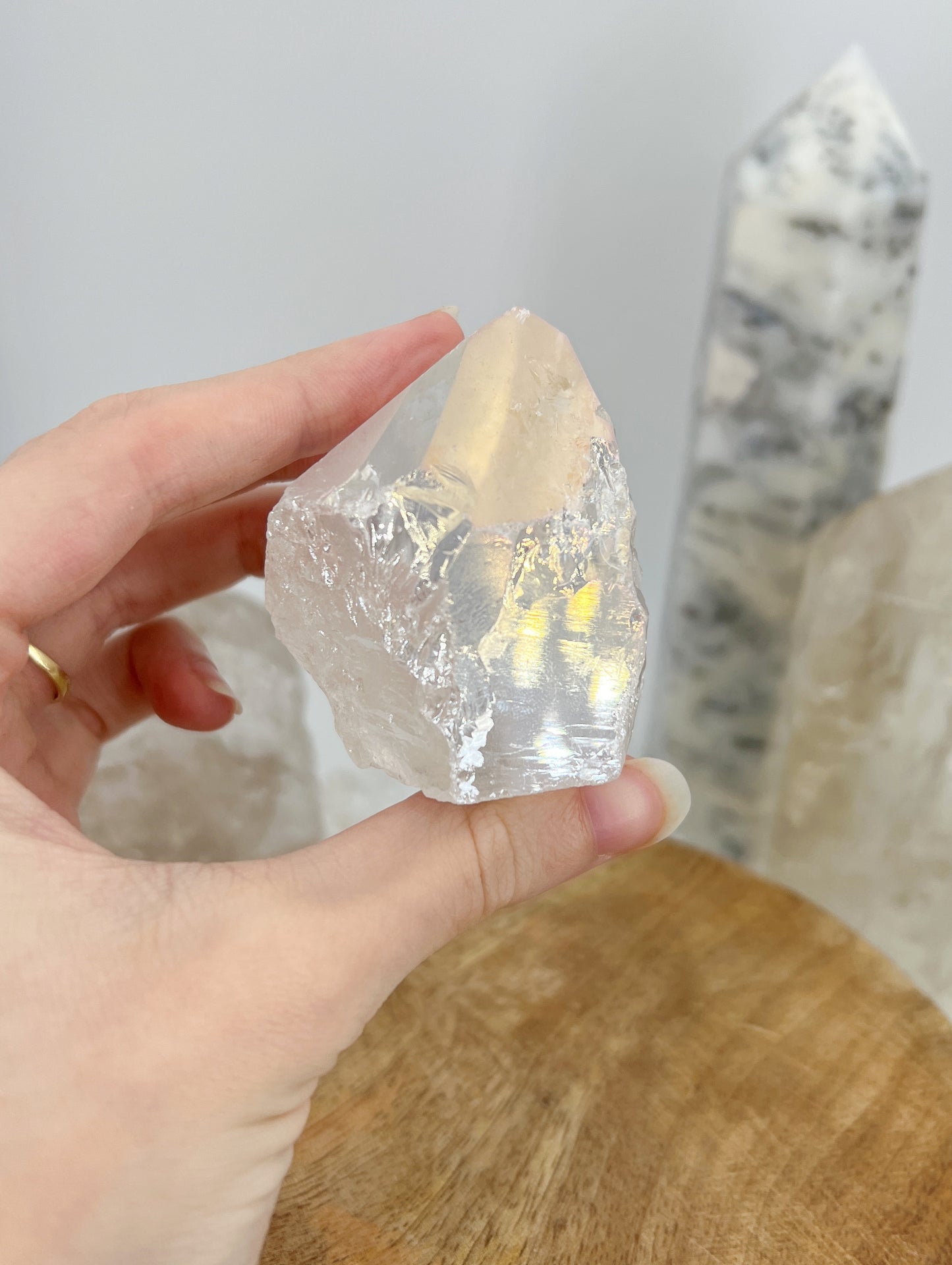 Angel Aura Quarz Spitze / Z