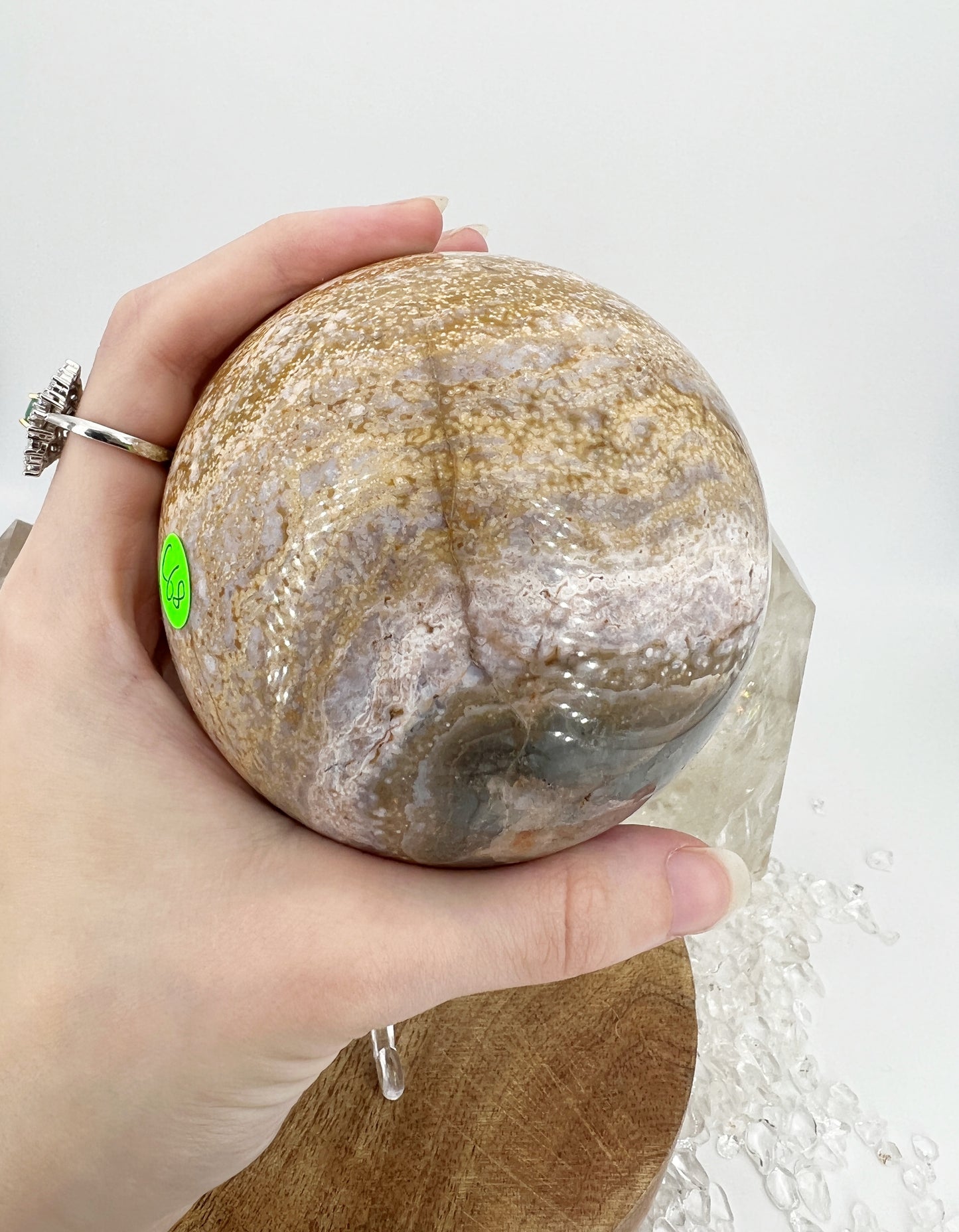 Ocean Jaspis Kugel /7,2cm /C68