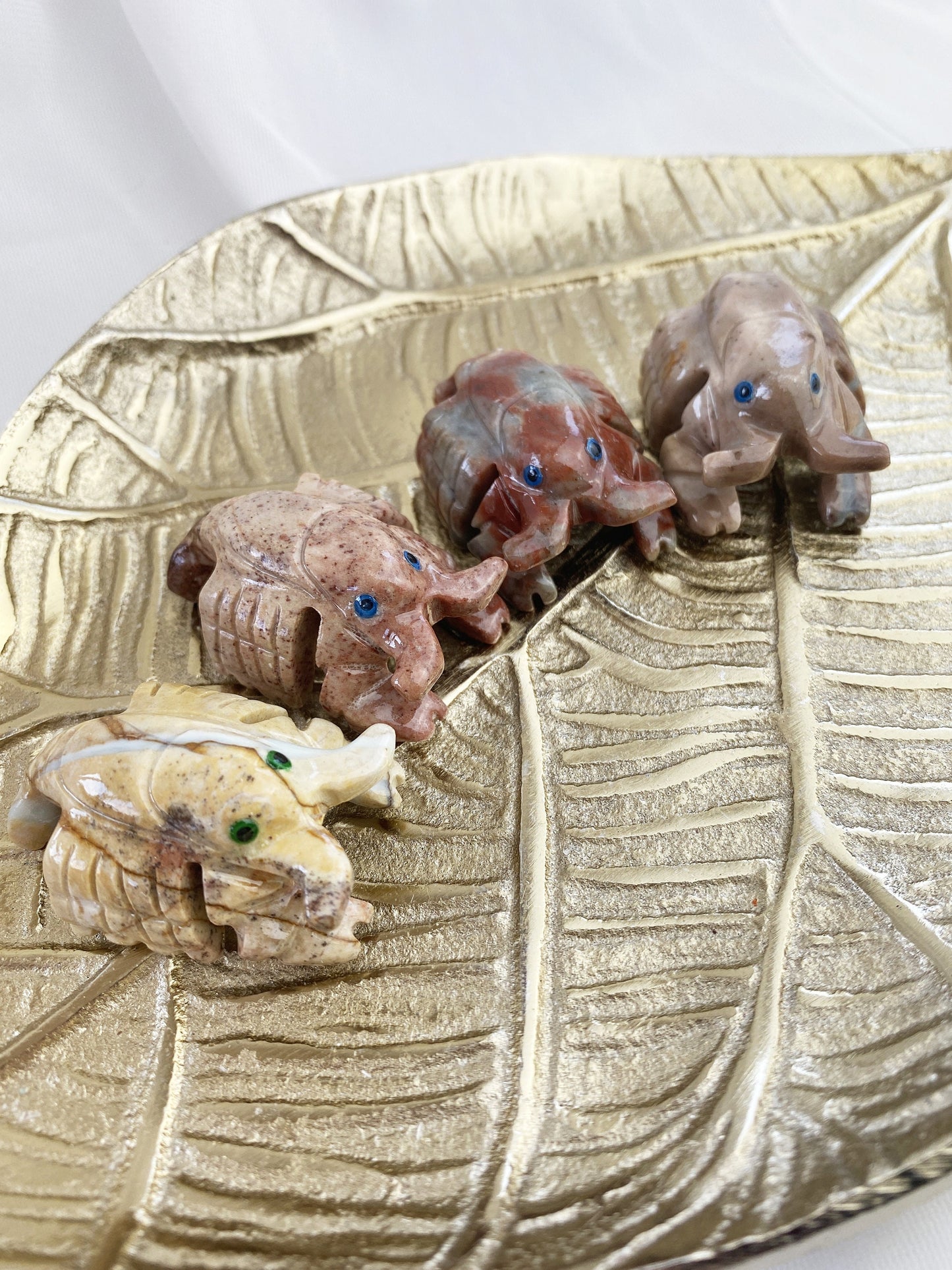 Steatit Hummer ca. 3.3 cm / Farbe variiert