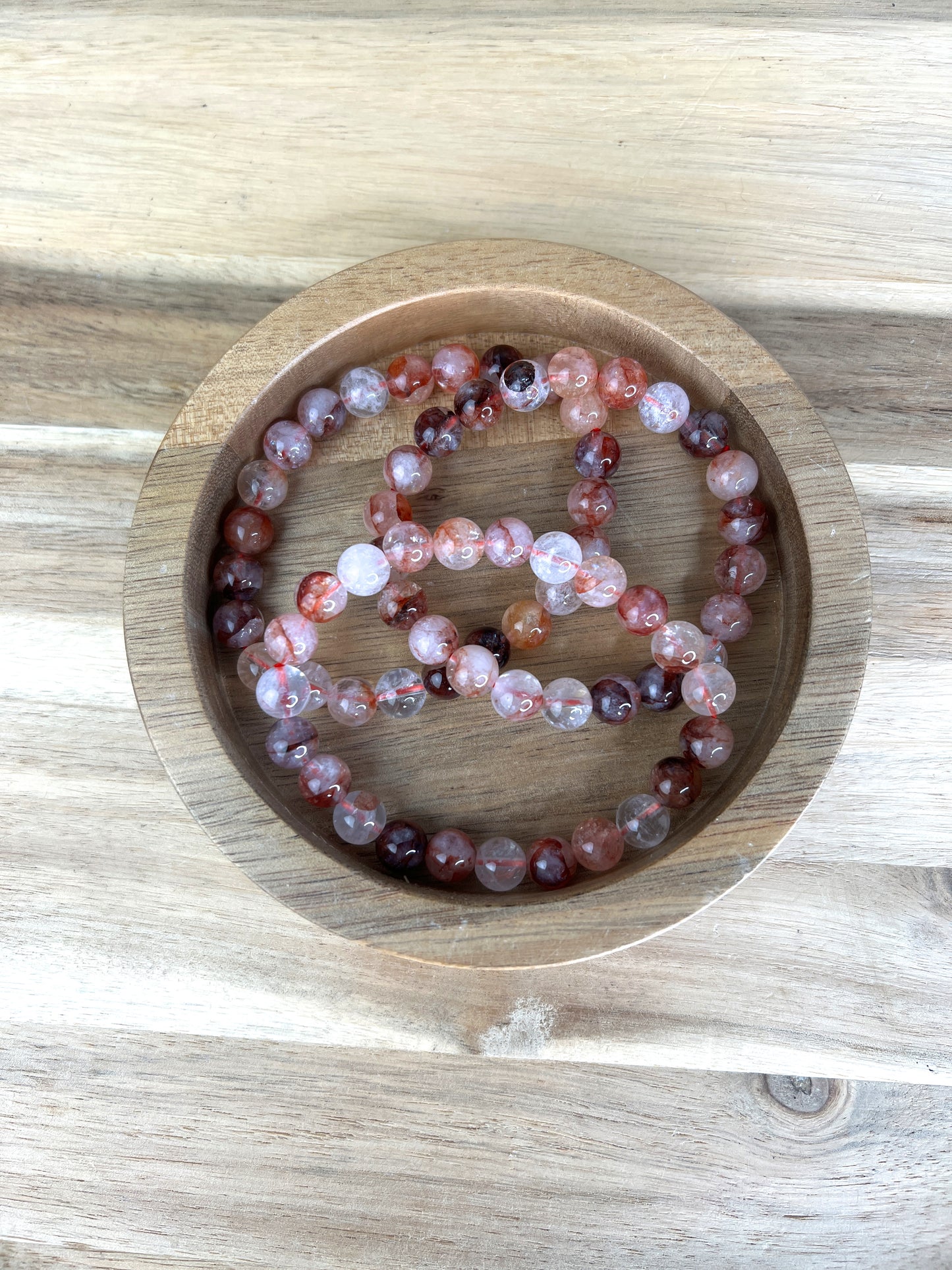 Feuerquarz Armband /8mm