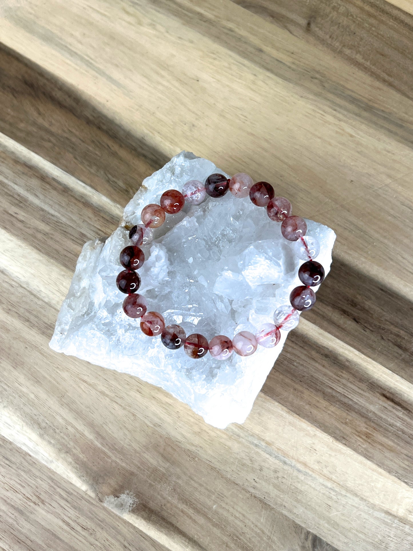 Feuerquarz Armband /8mm