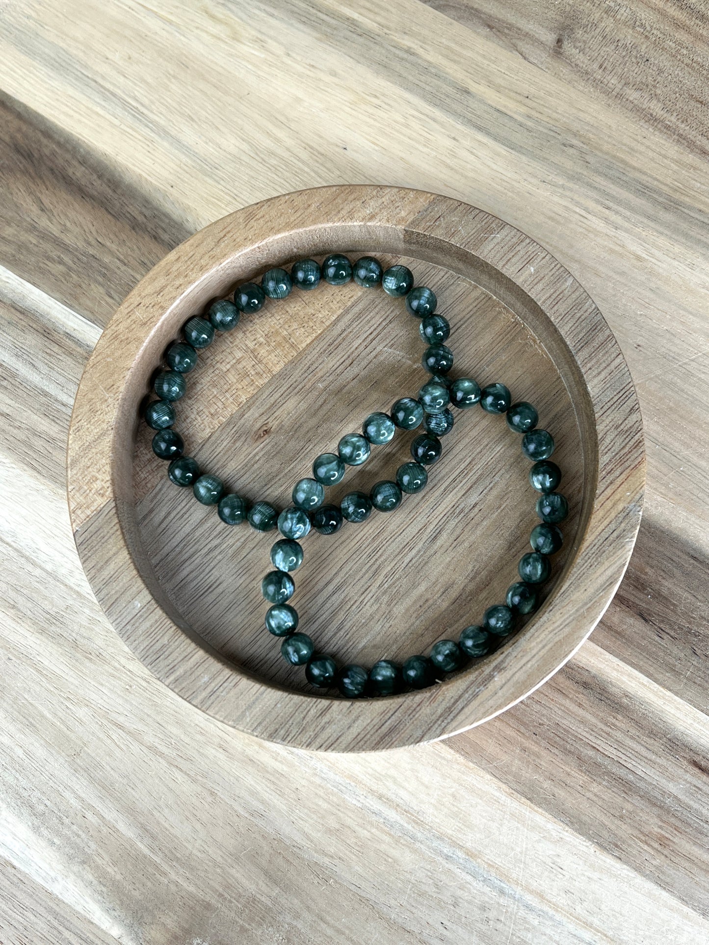 Seraphinit Armband /6mm