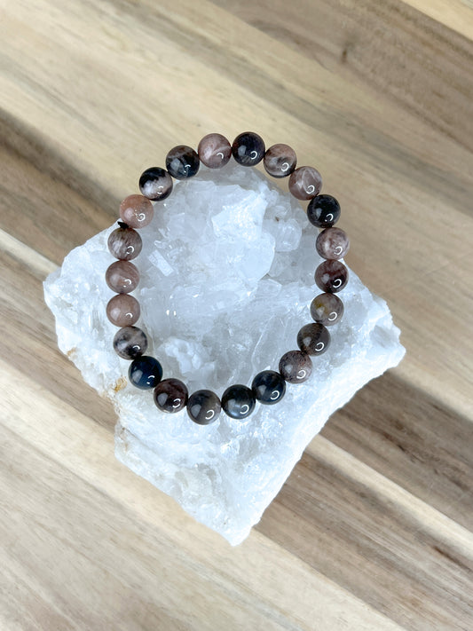 Mondstein mix Armband /8mm