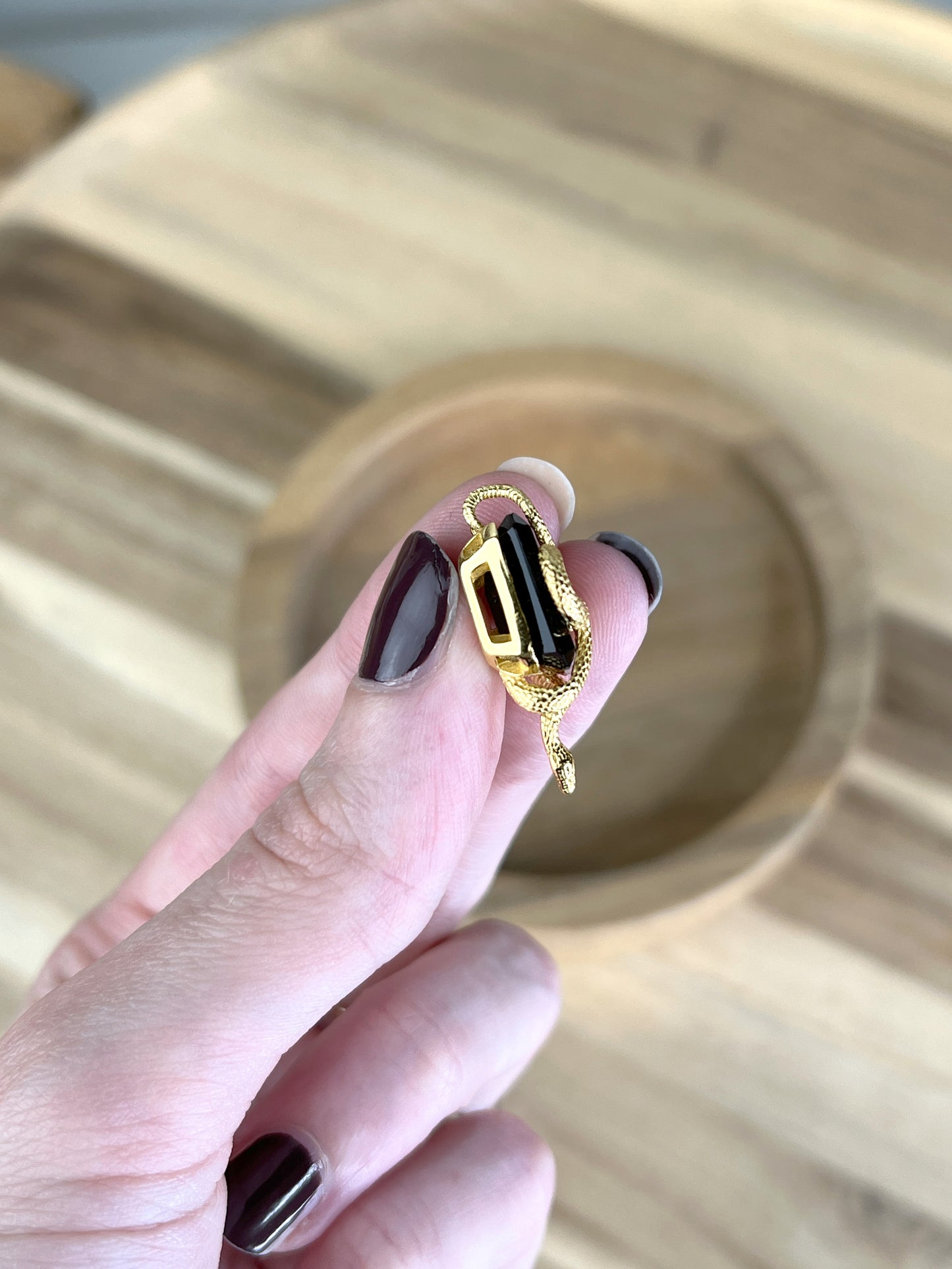 925 Silber Rauchquarz Anhänger