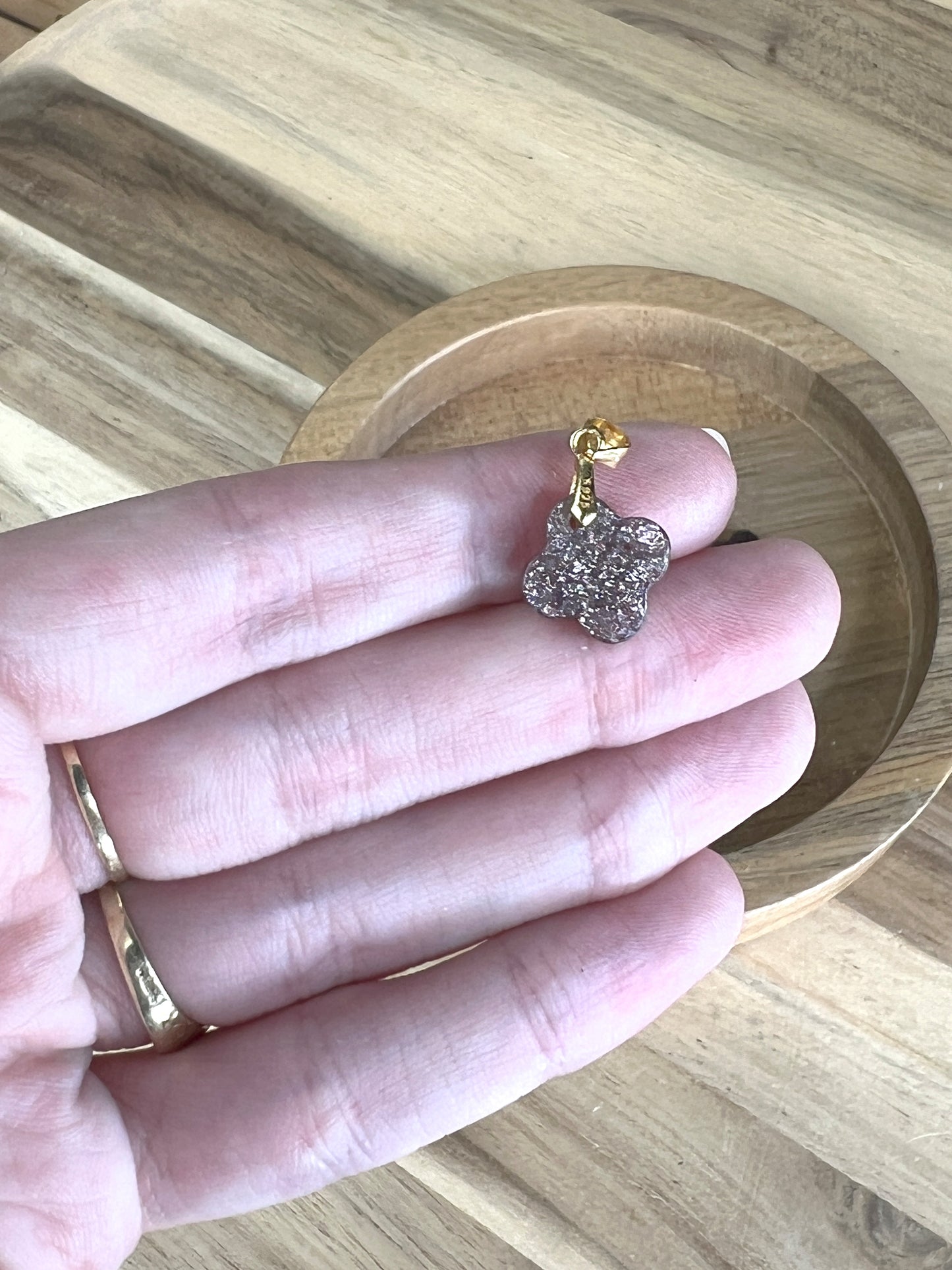 925 Silber Iolith Anhänger