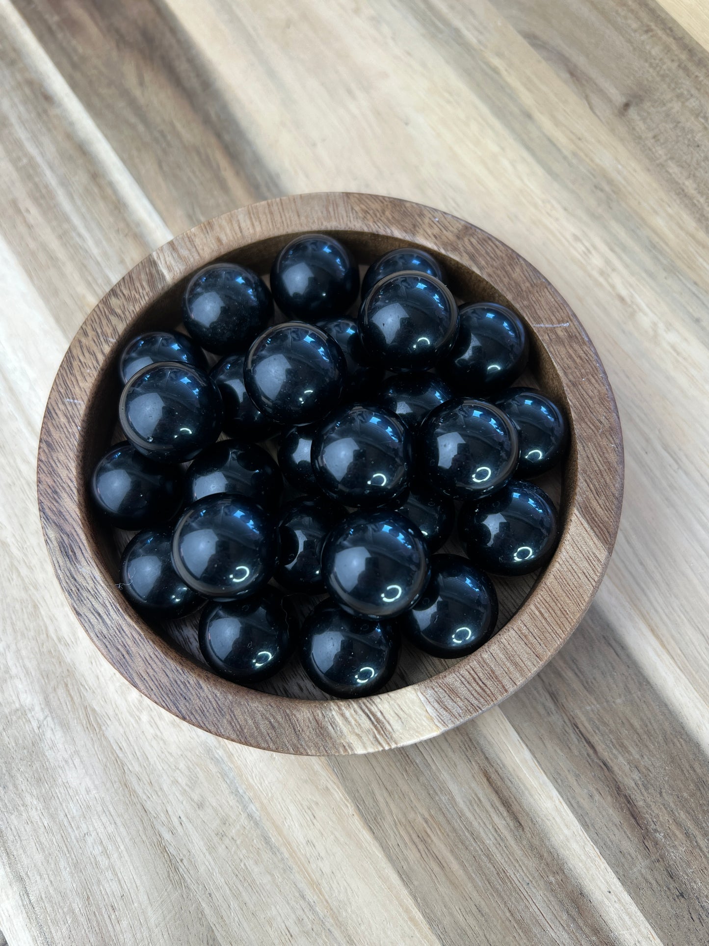 Mini Sphäre Obsidian