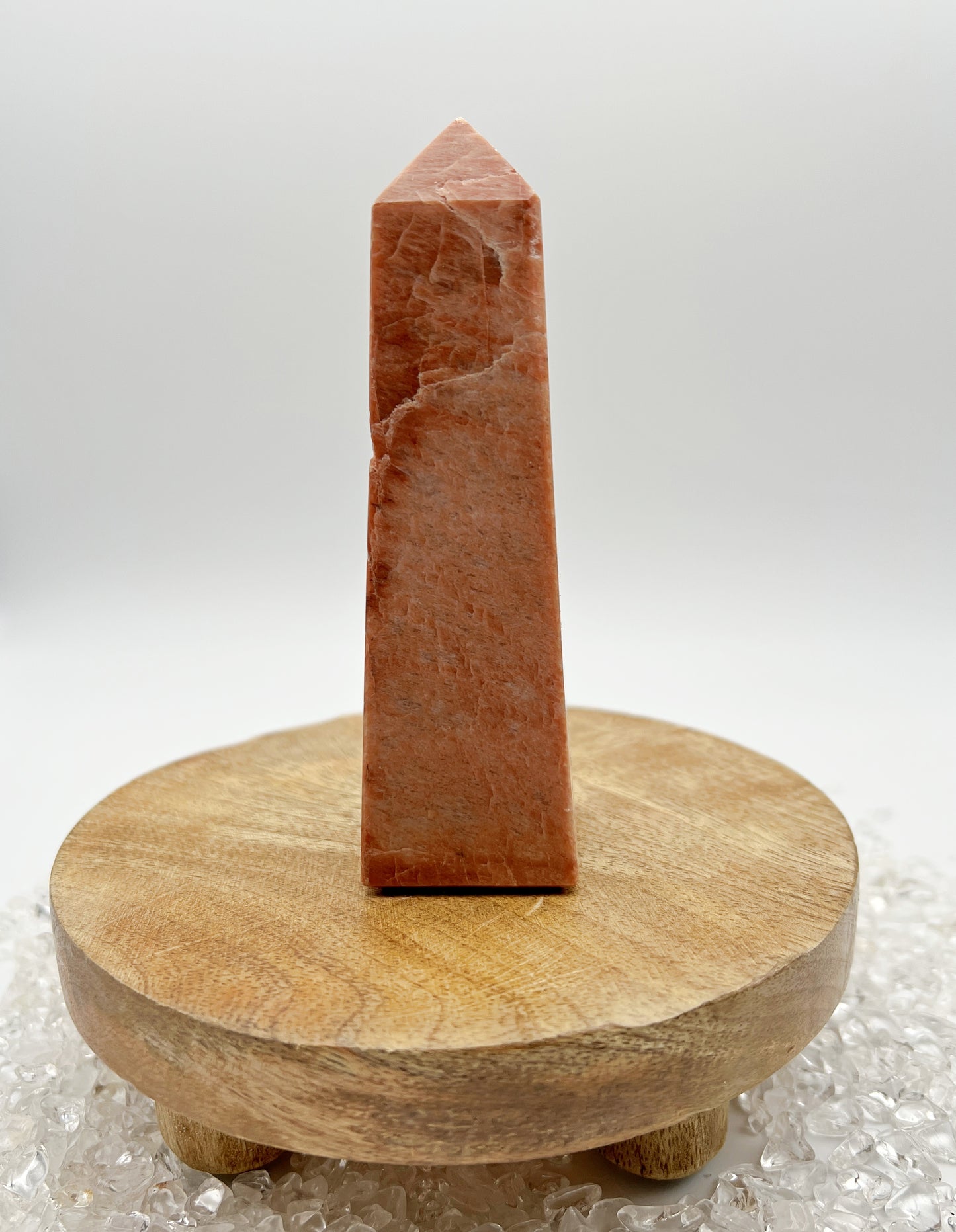 Mondstein Obelisk 11,8cm / B-Qualität