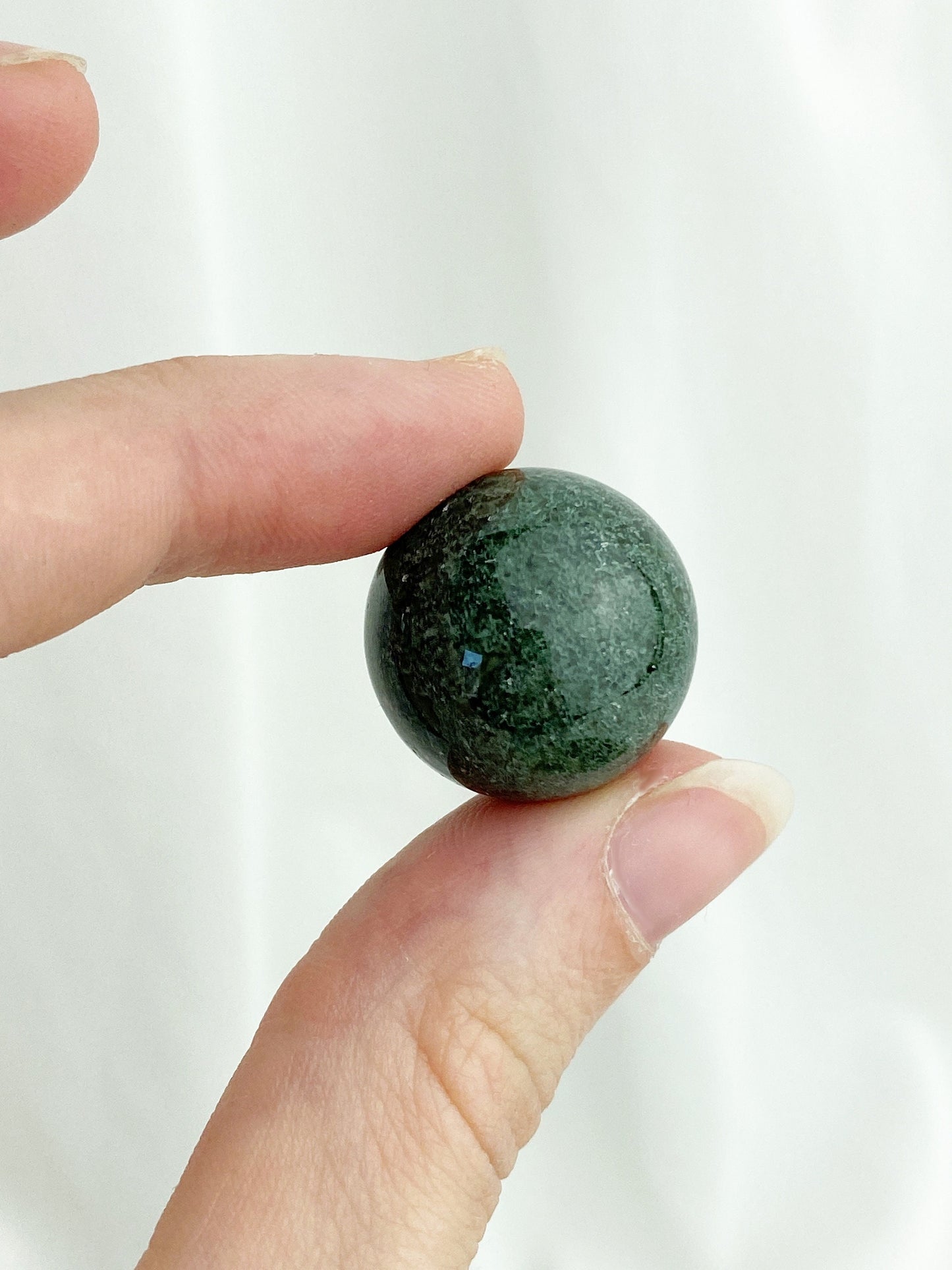 Mini Sphären 20mm Moosachat