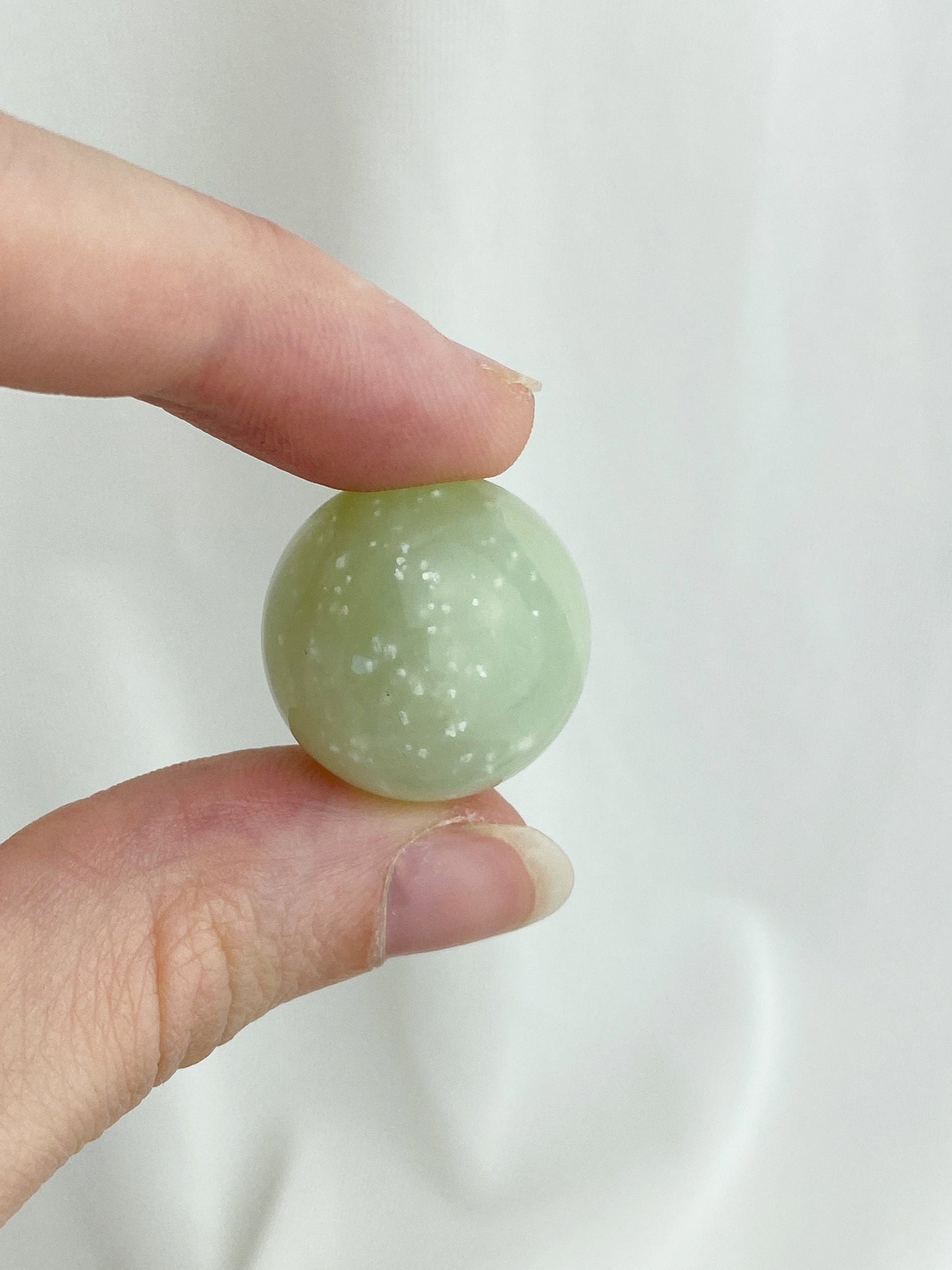 Mini Sphären 20mm Jade